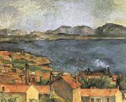 Paul Cezanne Marseilles Bay Spain oil painting artist